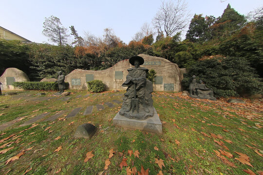 河海大学大禹治水雕塑