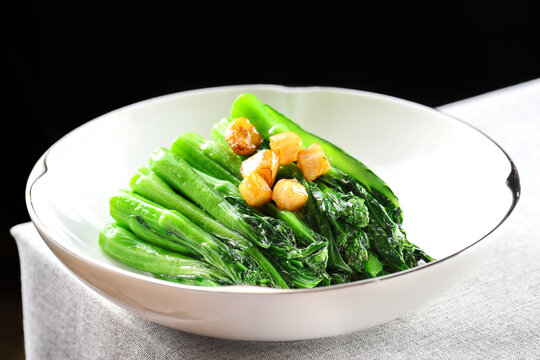 生炒菜心
