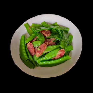 腊味荷兰豆