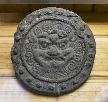 兽面纹瓦当