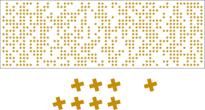 X图案冲孔