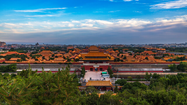 故宫博物院全景