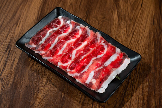 雪花牛肉肥牛片