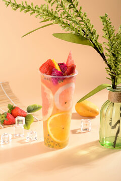 四季水果果茶