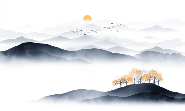 山水画