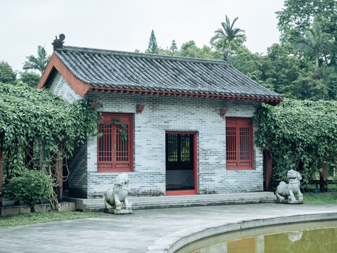 古风建筑岭南建筑古代房子