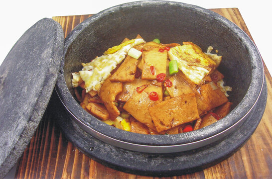 干锅脆皮豆腐