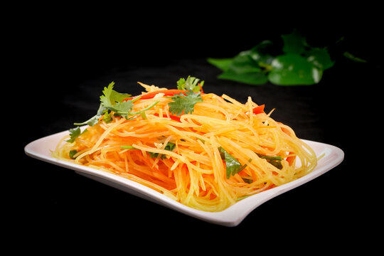 红油土豆丝
