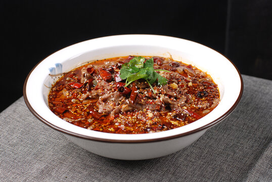 麻辣沸腾牛肉