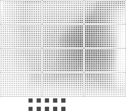 大小方块冲孔幕墙