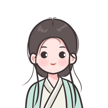 可爱古风女生头像