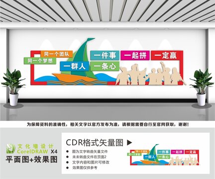 团队标语文化墙