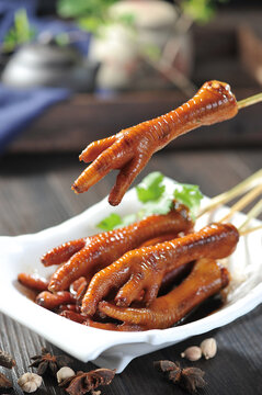 豉油皇鸡脚