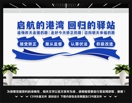 司法矫正文化墙