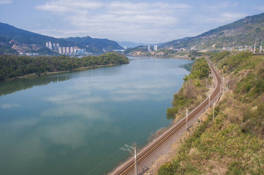 闽江和铁路