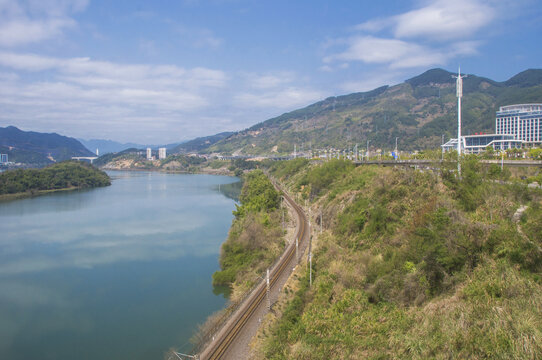闽江山水风情