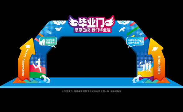 毕业门