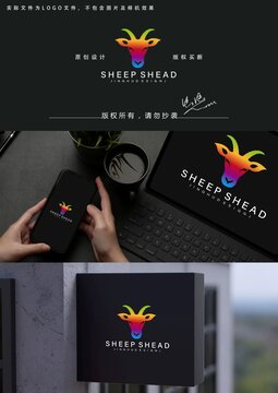 羊头logo
