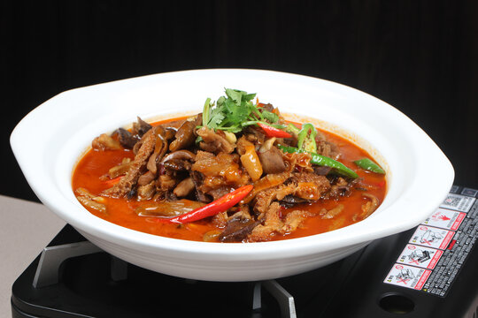 砂锅牛杂