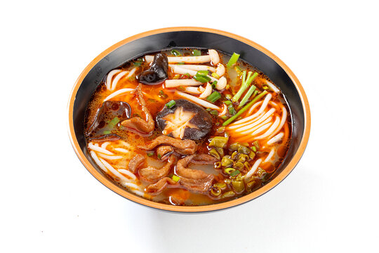 三鲜肉丝米线