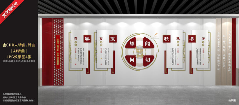 中医文化展厅展示墙