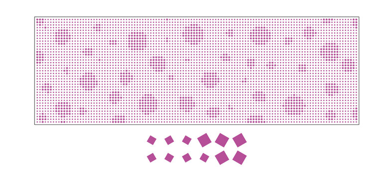 创意方孔圆形冲孔幕墙