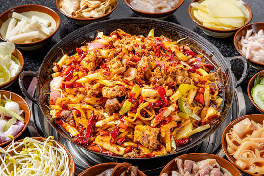 干锅香辣排骨