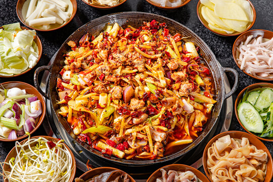 干锅兔肉