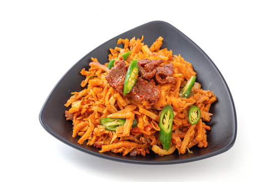 牛肉炒饼丝
