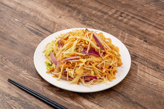 铁板炒饼