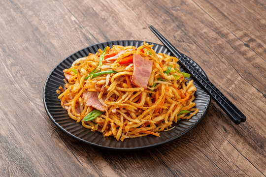 培根炒饼