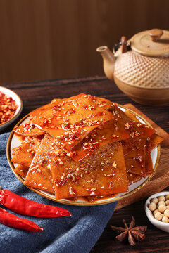 湖湘美食平江美食大辣片