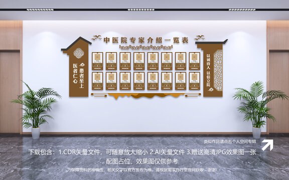 中医院专家介绍栏