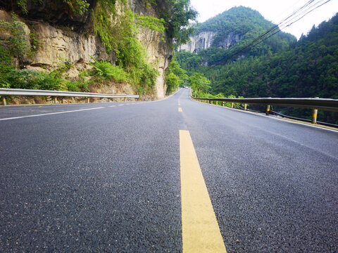 山区公路摄影美图