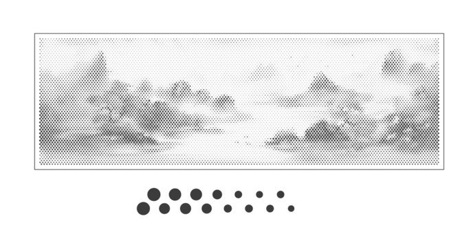 山水静电膜