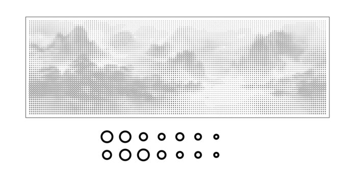 镂空山水