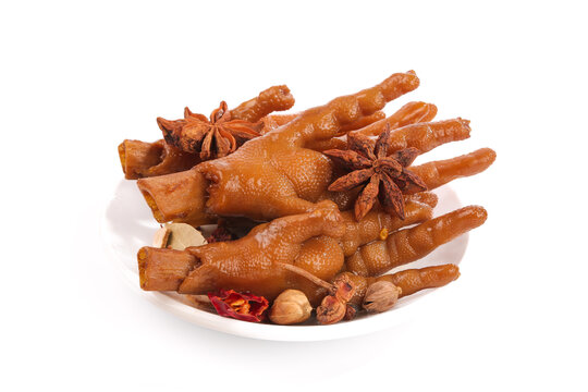 卤鸡爪