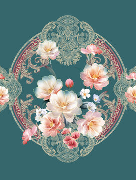 欧式花卉