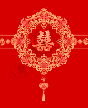 蕾丝纹样