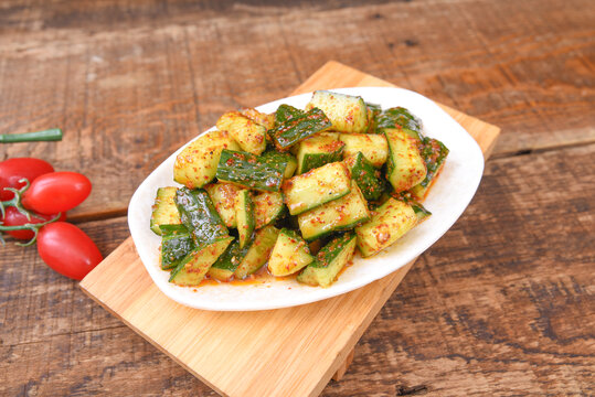 麻辣黄瓜条