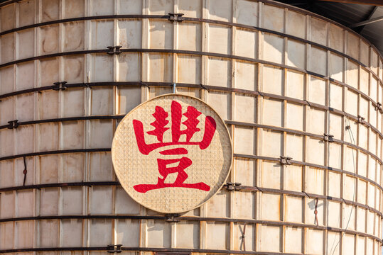 中国农村的粮仓谷仓特写
