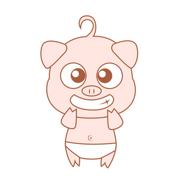 小猪卡通形象