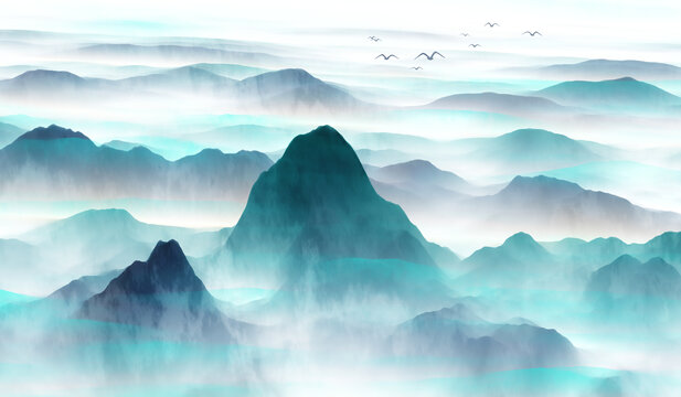 山水画