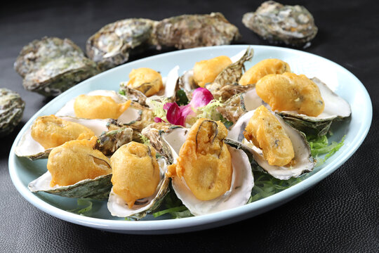 椒盐酥香生蚝