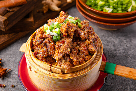 农家粉蒸羊肉