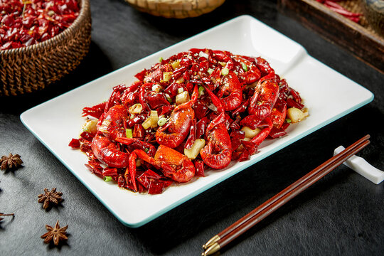 香辣小龙虾
