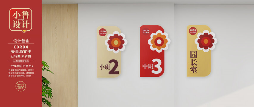 幼儿园门牌