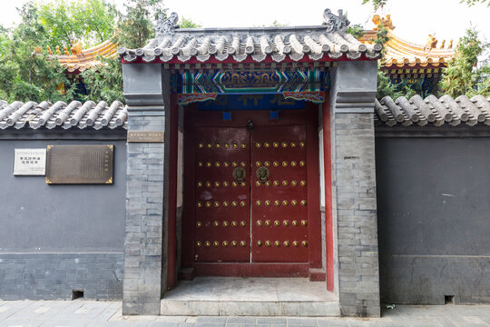 北京四合院大门