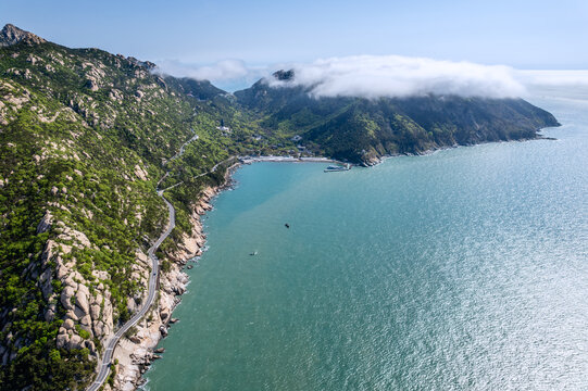 中国山东青岛崂山太清环海公路