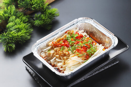 锡纸金针菇